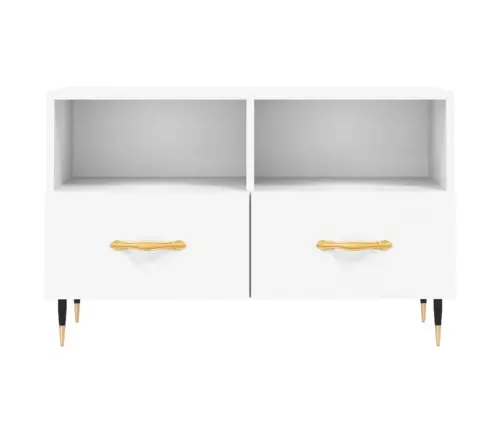 Tv Skapītis, Balts, 80X36X50 Cm, Inženierijas Koks Vidaxl Tv Skapītis, Balts, 80X36X50 Cm, Inženierijas Koks Vidaxl