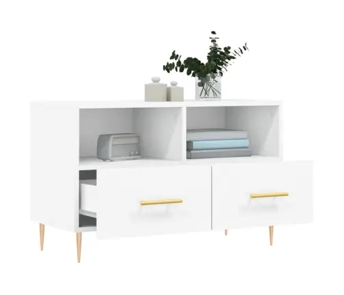 Tv Skapītis, Balts, 80X36X50 Cm, Inženierijas Koks Vidaxl Tv Skapītis, Balts, 80X36X50 Cm, Inženierijas Koks Vidaxl