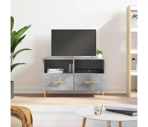 Tv Skapītis, Betona Pelēks, 80X36X50 Cm, Inženierijas Koks Vidaxl Tv Skapītis, Betona Pelēks, 80X36X50 Cm, Inženierijas Koks Vidaxl