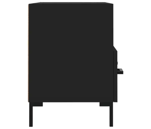 Tv Skapītis, Melns, 80X36X50 Cm, Inženierijas Koks Vidaxl
