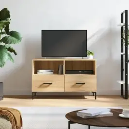 Tv Skapītis, Ozolkoka Krāsa, 80X36X50 Cm, Inženierijas Koks Vidaxl