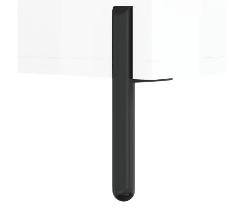 Tv Skapītis, Spīdīgi Balts, 80X36X50 Cm, Inženierijas Koks Vidaxl