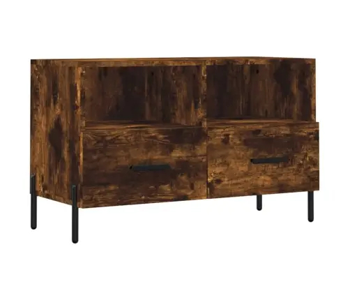 Tv Skapītis, Ozolkoka Krāsa, 80X36X50 Cm, Inženierijas Koks Vidaxl