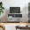 Tv Skapītis, Pelēka Ozolkoka, 80X36X50 Cm, Inženierijas Koks Vidaxl