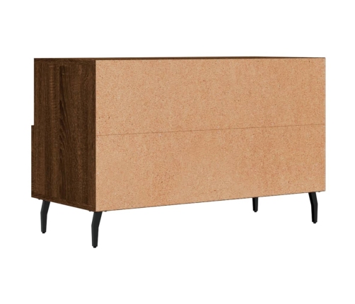 Tv Skapītis, Ozolkoka Krāsa, 80X36X50 Cm, Inženierijas Koks Vidaxl