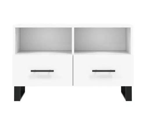 Tv Skapītis, Balts, 80X36X50 Cm, Inženierijas Koks Vidaxl Tv Skapītis, Balts, 80X36X50 Cm, Inženierijas Koks Vidaxl