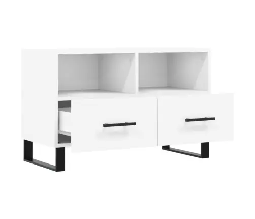 Tv Skapītis, Balts, 80X36X50 Cm, Inženierijas Koks Vidaxl Tv Skapītis, Balts, 80X36X50 Cm, Inženierijas Koks Vidaxl