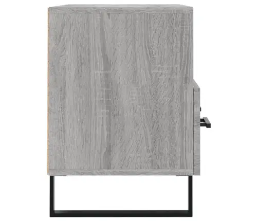 Tv Skapītis, Pelēka Ozolkoka, 80X36X50 Cm, Inženierijas Koks Vidaxl