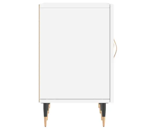 Telerikapp, Valge, 150 X 30 X 50 cm Tehispuit