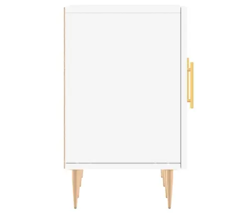 Telerikapp, Valge, 150 X 30 X 50 cm Tehispuit