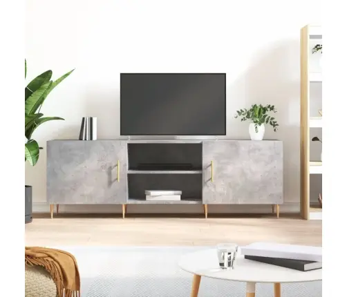 Tv Skapītis, Betona Pelēks, 150X30X50 Cm, Inženierijas Koks Vidaxl Tv Skapītis, Betona Pelēks, 150X30X50 Cm, Inženierijas Koks Vidaxl