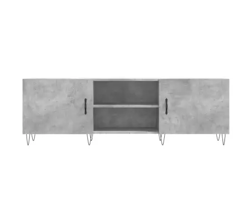 Tv Skapītis, Betona Pelēks, 150X30X50 Cm, Inženierijas Koks Vidaxl