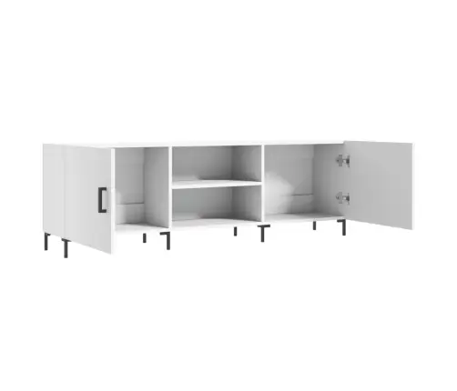Tv Skapītis, Balts, 150X30X50 Cm, Inženierijas Koks Vidaxl