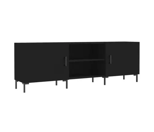 Tv Skapītis, Melns, 150X30X50 Cm, Inženierijas Koks Vidaxl