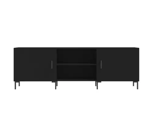 Tv Skapītis, Melns, 150X30X50 Cm, Inženierijas Koks Vidaxl