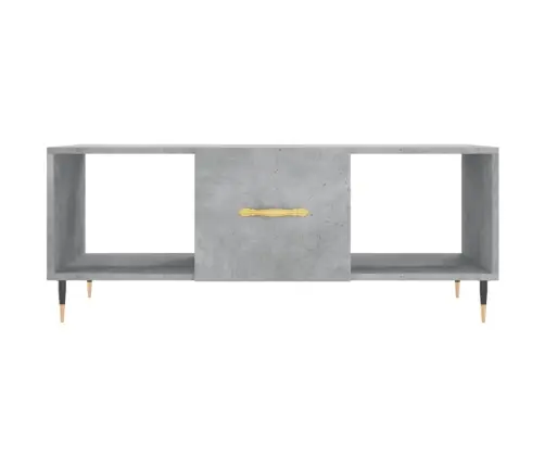 Kafijas Galdiņš, Betona Pelēks, 102X50X40 Cm, Inženierijas Koks Vidaxl Kafijas Galdiņš, Betona Pelēks, 102X50X40 Cm, Inženierijas Koks Vidaxl