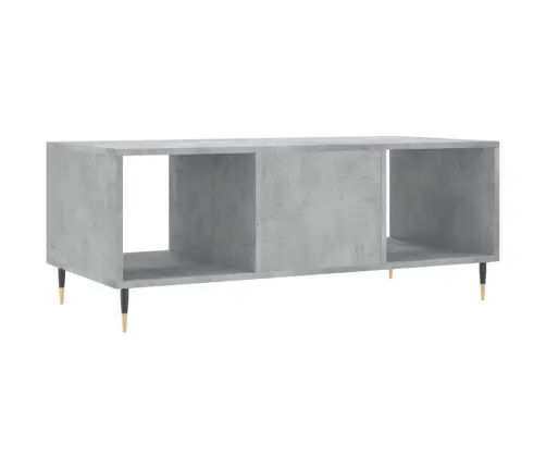 Kafijas Galdiņš, Betona Pelēks, 102X50X40 Cm, Inženierijas Koks Vidaxl Kafijas Galdiņš, Betona Pelēks, 102X50X40 Cm, Inženierijas Koks Vidaxl