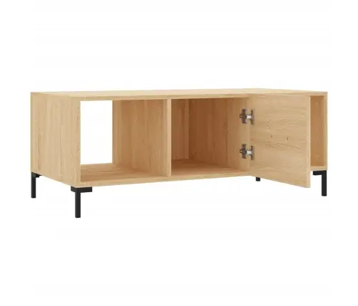 Kafijas Galdiņš, Ozola Krāsa, 102X50X40 Cm, Inženierijas Koks Vidaxl