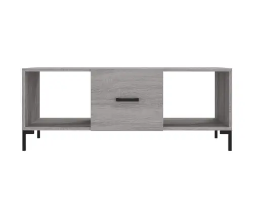 Kavos Staliukas, Pilkas Ąžuolo, 102X50X40cm Apdirbta Mediena