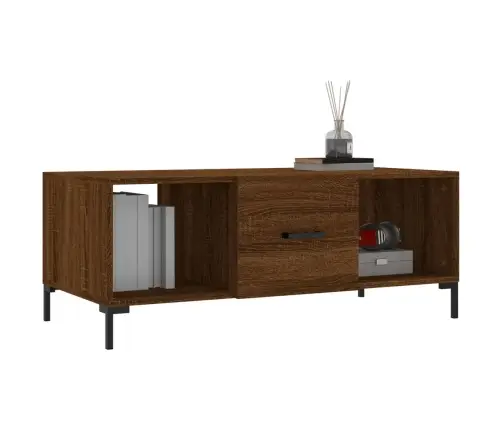 Kohvilaud, Pruun Tamm, 102 X 50 X 40 cm Tehispuit