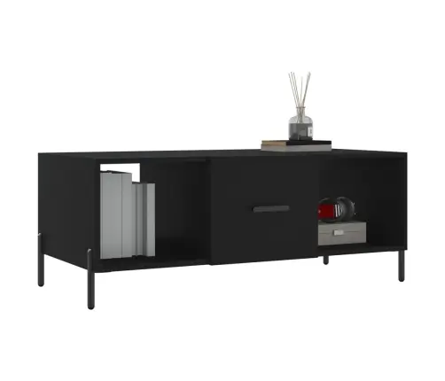 Kohvilaud, Must, 102 X 50 X 40 cm Tehispuit Kohvilaud, Must, 102 X 50 X 40 cm Tehispuit