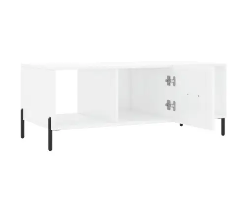 Kafijas Galdiņš, Spīdīgi Balts, 102X50X40 Cm, Inženierijas Koks Vidaxl Kafijas Galdiņš, Spīdīgi Balts, 102X50X40 Cm, Inženierijas Koks Vidaxl