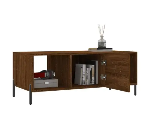 Kohvilaud, Pruun Tamm, 102 X 50 X 40 cm Tehispuit