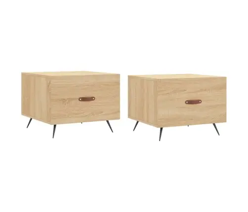 Kavos Staliukai, 2Vnt., Ąžuolo, 50X50X40cm Apdirbta Mediena