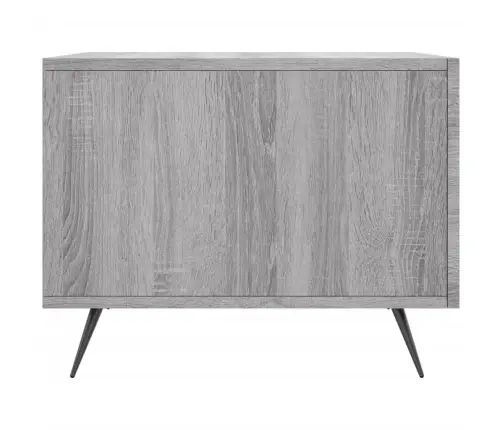 Kafijas Galdiņš, Pelēcīga Ozolkoka, 50X50X40Cm Vidaxl