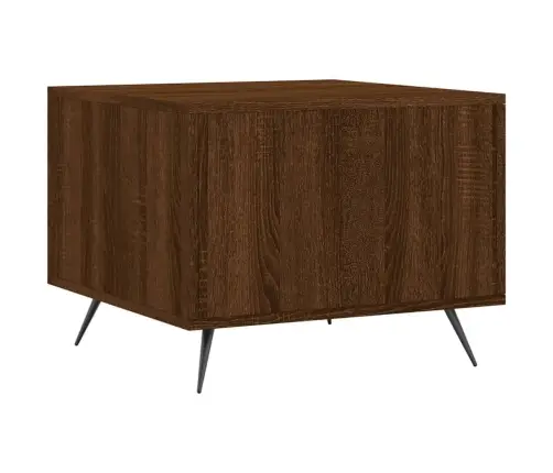 Kohvilauad, 2 Tk, Pruun Tamm, 50 X 50 X 40 cm Tehispuit