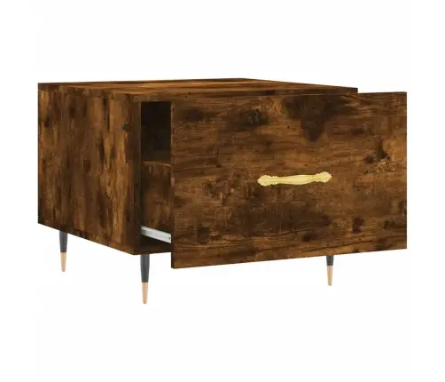 Kohvilaud, Suitsutatud Tamm, 50 X 50 X 40 cm Tehispuit