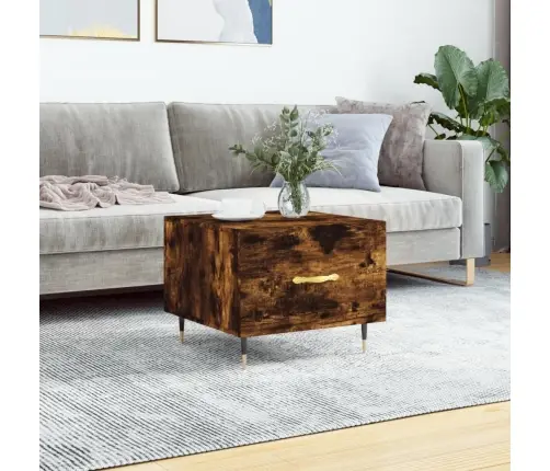 Kohvilaud, Suitsutatud Tamm, 50 X 50 X 40 cm Tehispuit