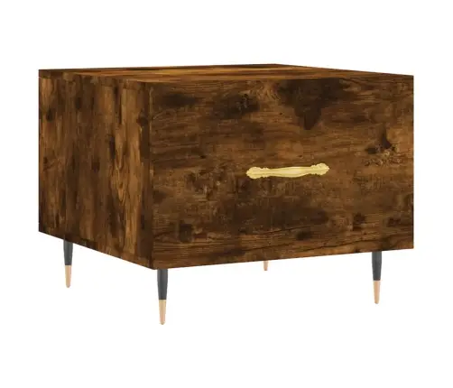 Kafijas Galdiņi, 2 Gab., Ozola, 50X50X40 Cm, Inženierijas Koks Vidaxl