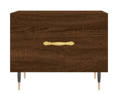 Kafijas Galdiņi, 2 Gab., Ozola, 50X50X40 Cm, Inženierijas Koks Vidaxl