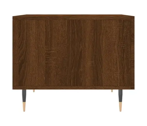 Kafijas Galdiņi, 2 Gab., Ozola, 50X50X40 Cm, Inženierijas Koks Vidaxl