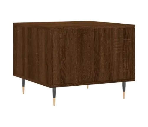 Kafijas Galdiņi, 2 Gab., Ozola, 50X50X40 Cm, Inženierijas Koks Vidaxl