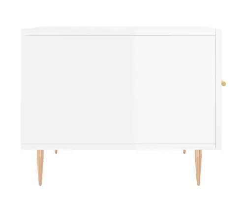 Kavos Staliukai, 2Vnt., Balti, 50X50X40cm Mediena, Blizgūs