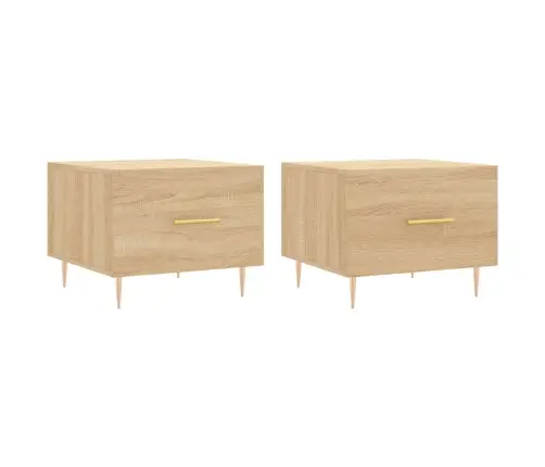 Kavos Staliukai, 2Vnt., Ąžuolo, 50X50X40cm Apdirbta Mediena