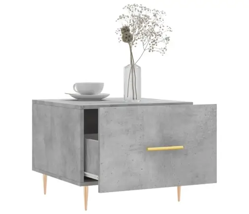 Kavos Staliukai, 2Vnt., Betono, 50X50X40cm Apdirbta Mediena