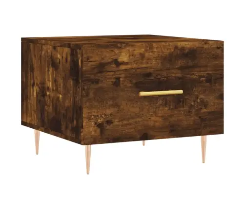 Kohvilaud, 2 Tk, Suitsutatud Tamm, 50 X 50 X 40 cm Tehispuit Kohvilaud, 2 Tk, Suitsutatud Tamm, 50 X 50 X 40 cm Tehispuit