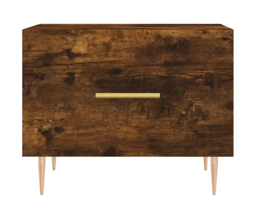 Kohvilaud, 2 Tk, Suitsutatud Tamm, 50 X 50 X 40 cm Tehispuit Kohvilaud, 2 Tk, Suitsutatud Tamm, 50 X 50 X 40 cm Tehispuit