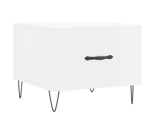 Kafijas Galdiņš, Spīdīgi Balts, 50X50X40 Cm, Inženierijas Koks Vidaxl Kafijas Galdiņš, Spīdīgi Balts, 50X50X40 Cm, Inženierijas Koks Vidaxl