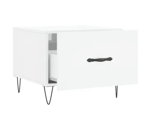 Kafijas Galdiņš, Spīdīgi Balts, 50X50X40 Cm, Inženierijas Koks Vidaxl Kafijas Galdiņš, Spīdīgi Balts, 50X50X40 Cm, Inženierijas Koks Vidaxl