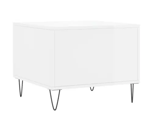 Kafijas Galdiņš, Spīdīgi Balts, 50X50X40 Cm, Inženierijas Koks Vidaxl Kafijas Galdiņš, Spīdīgi Balts, 50X50X40 Cm, Inženierijas Koks Vidaxl