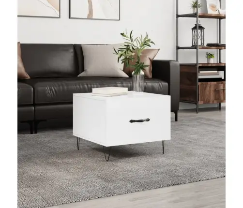 Kafijas Galdiņš, Spīdīgi Balts, 50X50X40 Cm, Inženierijas Koks Vidaxl Kafijas Galdiņš, Spīdīgi Balts, 50X50X40 Cm, Inženierijas Koks Vidaxl