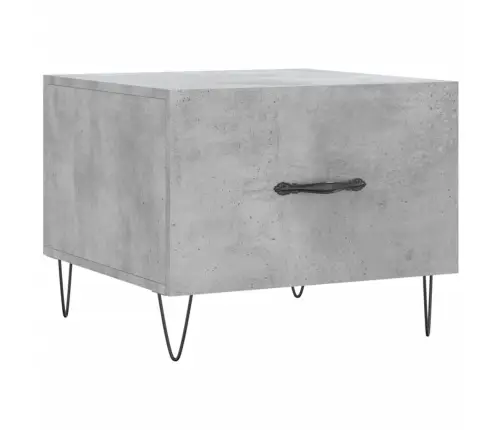 Kafijas Galdiņi, 2 Gab., Pelēki, 50X50X40 Cm, Inženierijas Koks Vidaxl