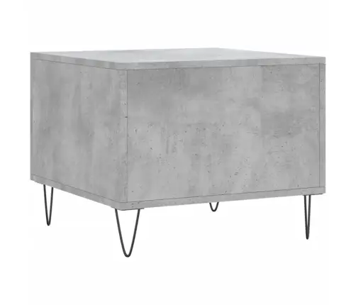 Kafijas Galdiņi, 2 Gab., Pelēki, 50X50X40 Cm, Inženierijas Koks Vidaxl