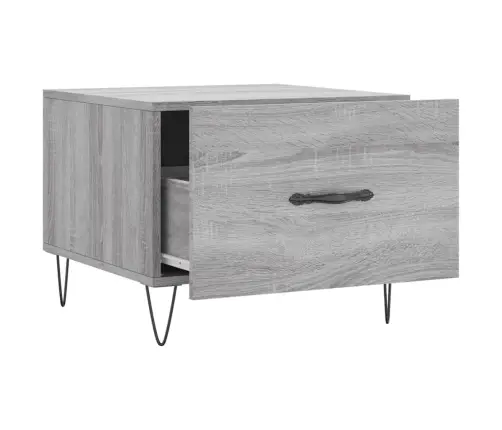 Kohvilaud, 2 Tk, Hall Sonoma Tamm, 50 X 50 X 40 cm Tehispuit