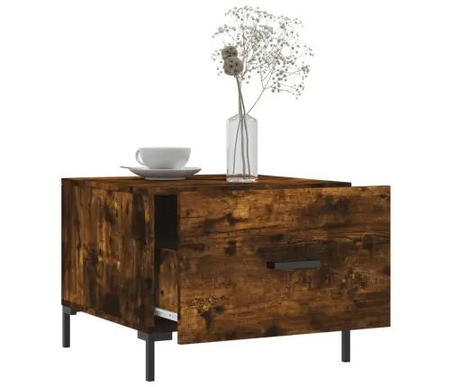 Kohvilaud, Suitsutatud Tamm, 50 X 50 X 40 cm Tehispuit