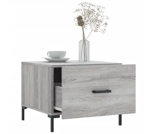 Kohvilaud, 2 Tk, Hall Sonoma Tamm, 50 X 50 X 40 cm Tehispuit